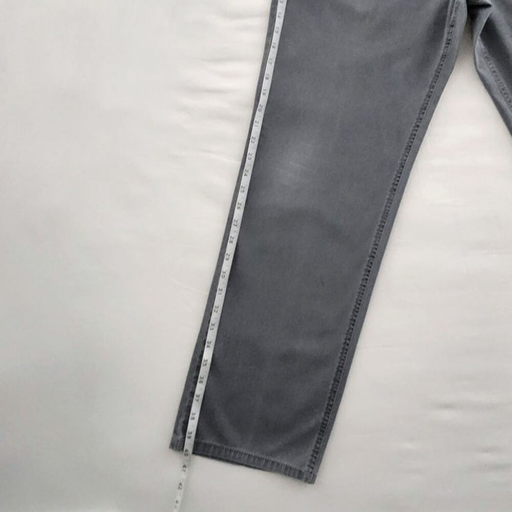 Hiltl Dude Men's Contemporary Fit Denim Straight Leg Jeans Gray Size 36/34 - Picture 4 of 12